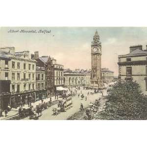   Postcard Albert Memorial Belfast Northern Ireland 
