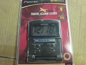   CLOCK LARGE DISPLAY ALARM WITH SNOOZE STAND FOLDS UP ~NEW~  