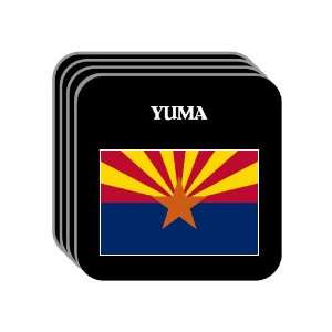  US State Flag   YUMA, Arizona (AZ) Set of 4 Mini Mousepad 