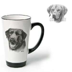   Funnel Cup with Vizsla (6 inch, Black and white)
