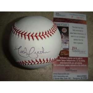 Nick Swisher Signed Ball   Ny Jsa   Autographed Baseballs
