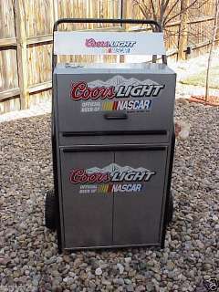 NEW Coors Light NASCAR Tool Box Grill & Cooler UNIQUE  