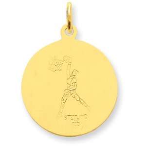  Silver St. Christopher Basketball Medal West Coast Jewelry Jewelry