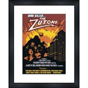  ZUTONS Who Killed   Custom Framed Original Ad   Framed Music 