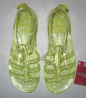 Girls Jelly Gladiator Sandals size 7 12 13 1 2 3  