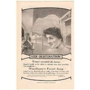  Lady Her Destination Print Ad (Memorabilia) (49042)
