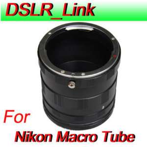 Macro Extension Tube for Nikon D3100 D3000 D3 D3s D5000  