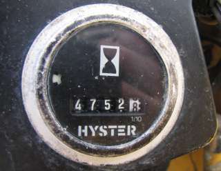 USED HYSTER LPG FORK TRUCK MODEL S30XL  