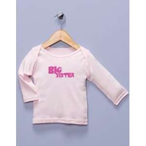  Big Sister Pink Long Sleeve Shirt Baby