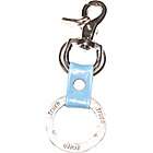   Designs Power Ring Keychain   Azure Blue Leather/truth $28.00