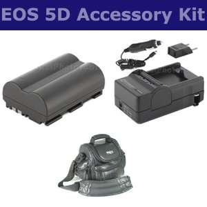  Canon EOS 5D Digital Camera Accessory Kit includes 
