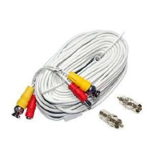   SECURITY CAMERA VIDEO CABLE SIAMESE CCTV BNC POWER