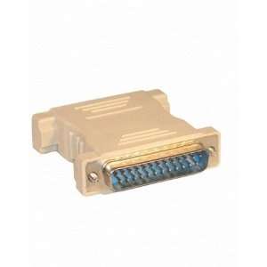 25 Pin Serial Port Male / Male Adapter DB25 RS232 Null 