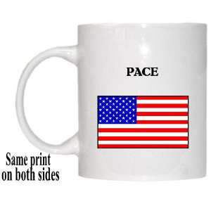  US Flag   Pace, Florida (FL) Mug 