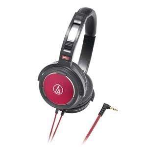  Audio   Technica, Portable Headphones   RED (Catalog 