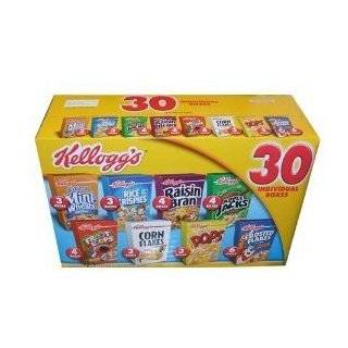 Kelloggs Cereal Favorites Variety Pack, Single Serve Bowls (Pack of 