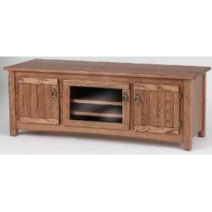   Solid Wood TV Stand Mission Oak LCD Plasma TV Stand