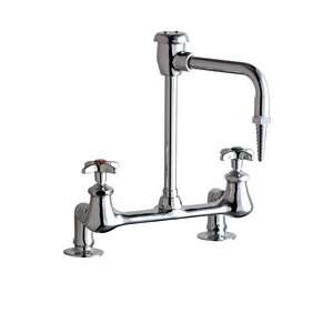  Chicago Faucets 947 GN8BVBE7CP Laboratory Sink Faucet 