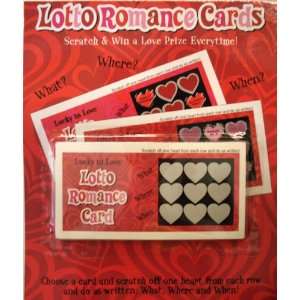  Lotto Romance Scratcher Cards Toys & Games