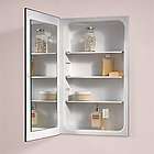 NuTone 1035P24WHG Frameless Medicine Cabinet with Flat Mirror and 