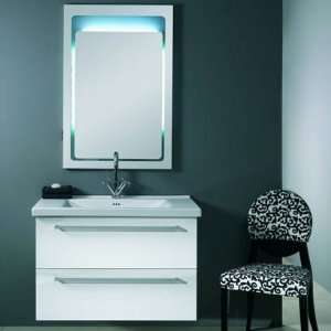  Iotti FL6 Vanity Set with Fitted Ceramic Sink and Vertical 