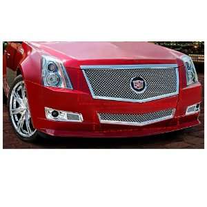  CADILLAC CTS 2008 2012 HEAVY METAL MESH CHROME GRILLE 