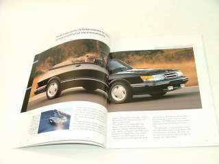 1993 SAAB Auto Sales Brochure SAAB Turbo 9000 Series  