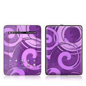 Purple Swirl Design Protective Decal Skin Sticker for Velocity 