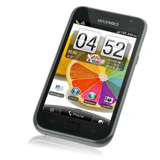   Android 2.3.4 GSM/WCDMA/GPS/WIFI/FM Capacitive Smart Phone X19i Black