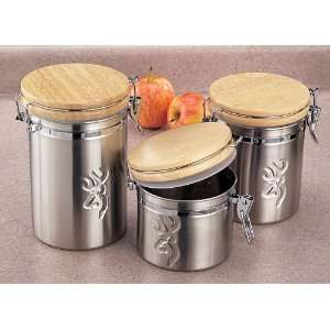   ® Home and Lodge Stainless Steel Canister Set