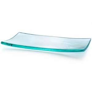 Slab Series slab tray Handmade glass 15 1/2 x 8 slab tray produced in 