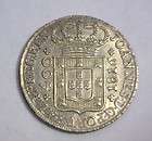 PORTUGAL 400 REIS 1816 BRILLIANT UNCIRCULATED SILVER COIN