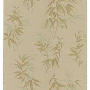   Bath Bath Bath Vol III Bamboo Wallpaper, 20.5 Inch by 396 Inch, Brown