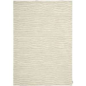 Calvin Klein Home Canyon Sand Contemporary Solid Waves Lines 36 x 5 