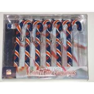  NEW YORK METS Team Logo & Colors CANDY CANE CHRISTMAS 