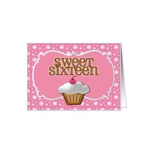  Sweet Sixteen Party Invitations  Frosty White and Pink 