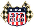 UNITED STATES AUTO CLUB USAC Vinyl Decal Sticker