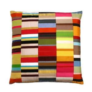  Yellow Way   Stripe Mix Pillow