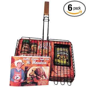 Hi Mountain Jerky Grill Basket, 3 Pound Bags (Pack of 6)  