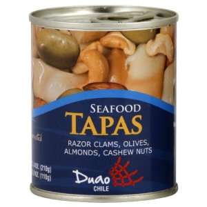 Dolisos Tapas Seafood Razor Clam 7.4 OZ Grocery & Gourmet Food