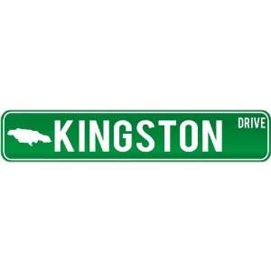   Kingston Drive   Sign / Signs  Jamaica Street Sign City Home