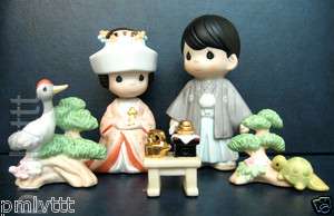 Precious Moments Extremely Rare Japanese Exclusive 5 PC Set  