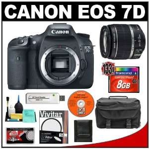  Canon EOS 7D Digital SLR Camera Body + EF S 18 55mm IS 