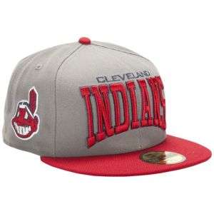 New Era MLB Pro Arch Cap   Mens   Indians   Storm Grey