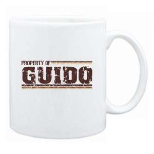  New  Property Of Guido Retro  Mug Name