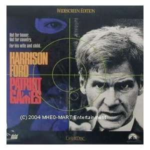  LASERDISC PATRIOT GAMES 