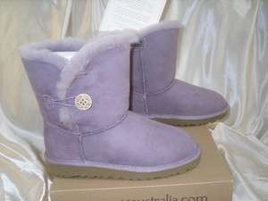   Australia Girls BAILEY BUTTON Boot Lilac/ Purple sizes 1 & 2  