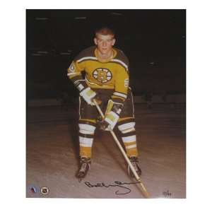 Autographed Bobby Orr 16 by 20 inch Unframed   Rookie Year  