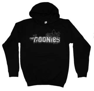 The Goonies Cast Vintage Style Logo Pullover Sweatshirt Hoodie  