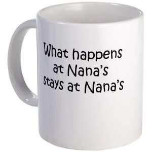  What Happens at Nanas Humor Mug by  Kitchen 